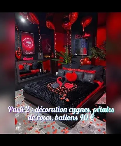 Bed and Breakfast Loft Romantique Hammam Privatif Playroom