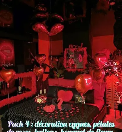 Bed and Breakfast Loft Romantique Hammam Privatif Playroom *