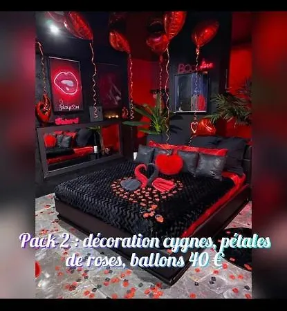Bed and Breakfast Loft Romantique Hammam Privatif Playroom